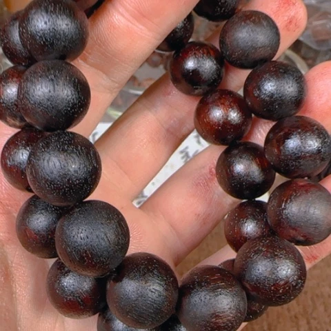 藤类1.5紫黄降真香圆珠