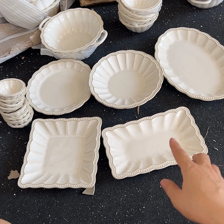 瓷片默认瑕疵商品煮点1套