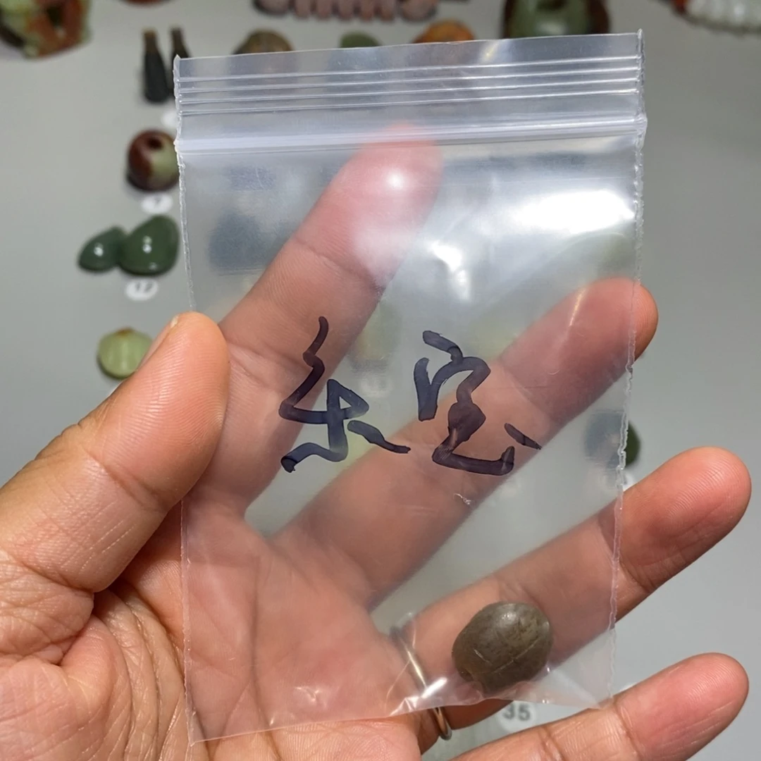 颈饰未镶嵌透闪石质玉乐*