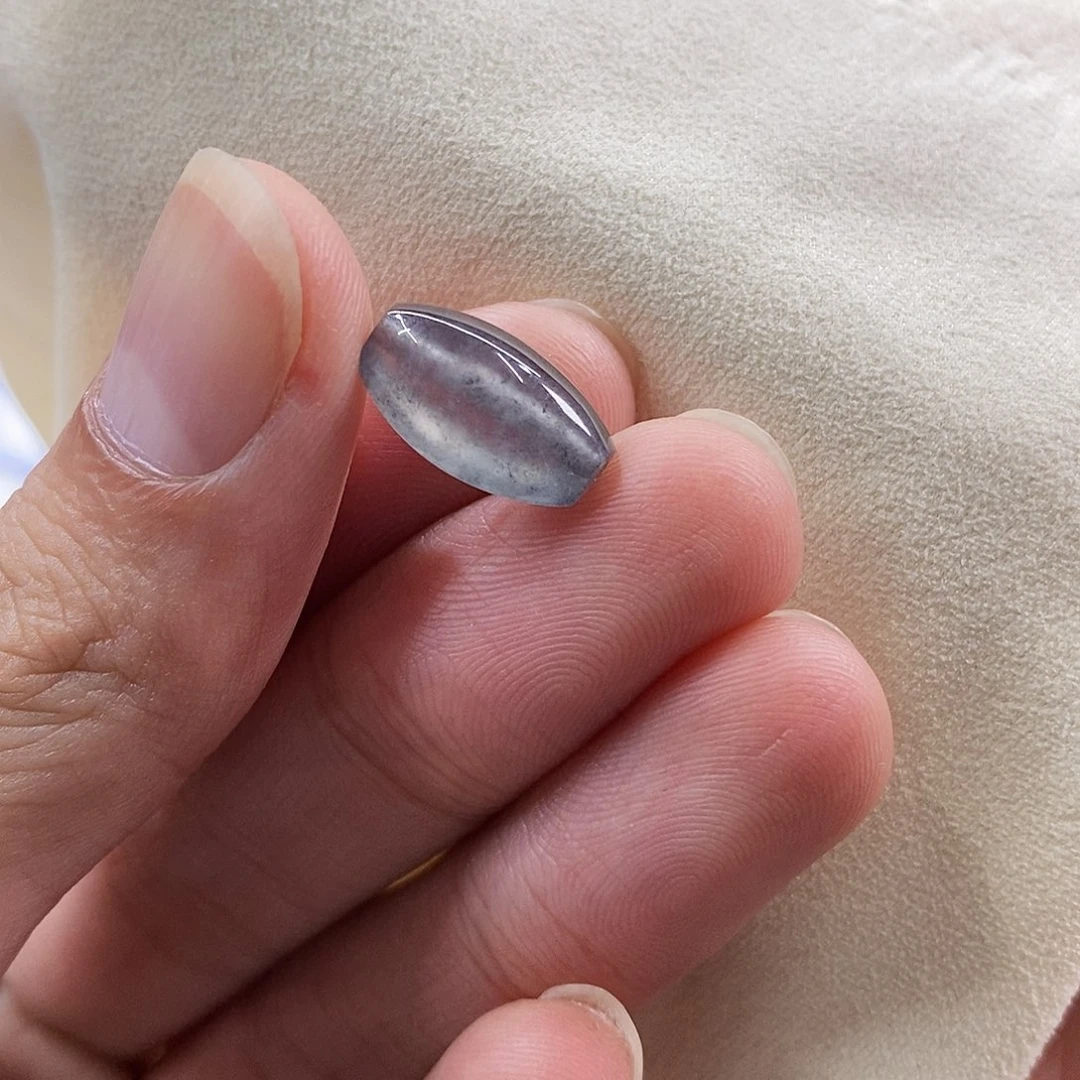 颈饰未镶嵌翡翠黑钢枣珠