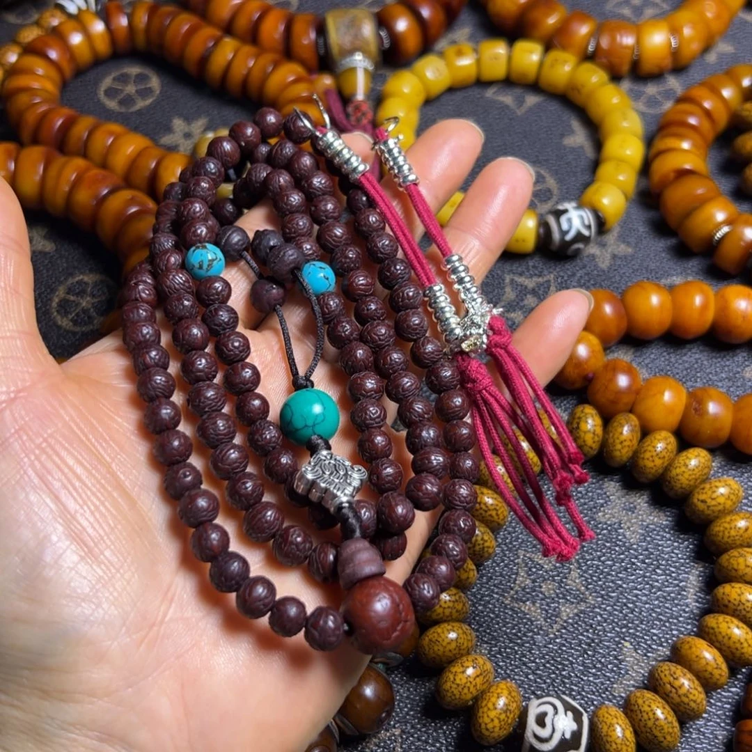 香榧木藏区手串凤眼菩提