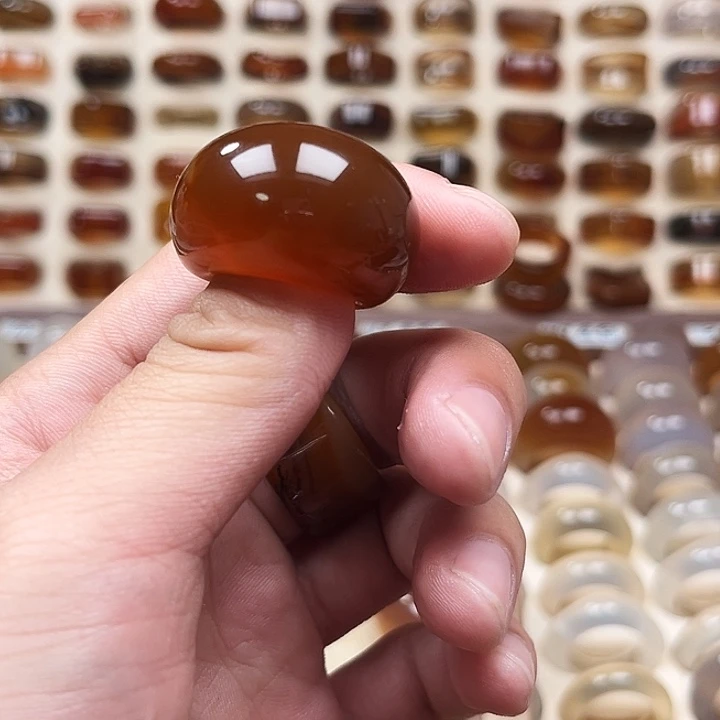 玛瑙/玉髓未镶嵌戒指5