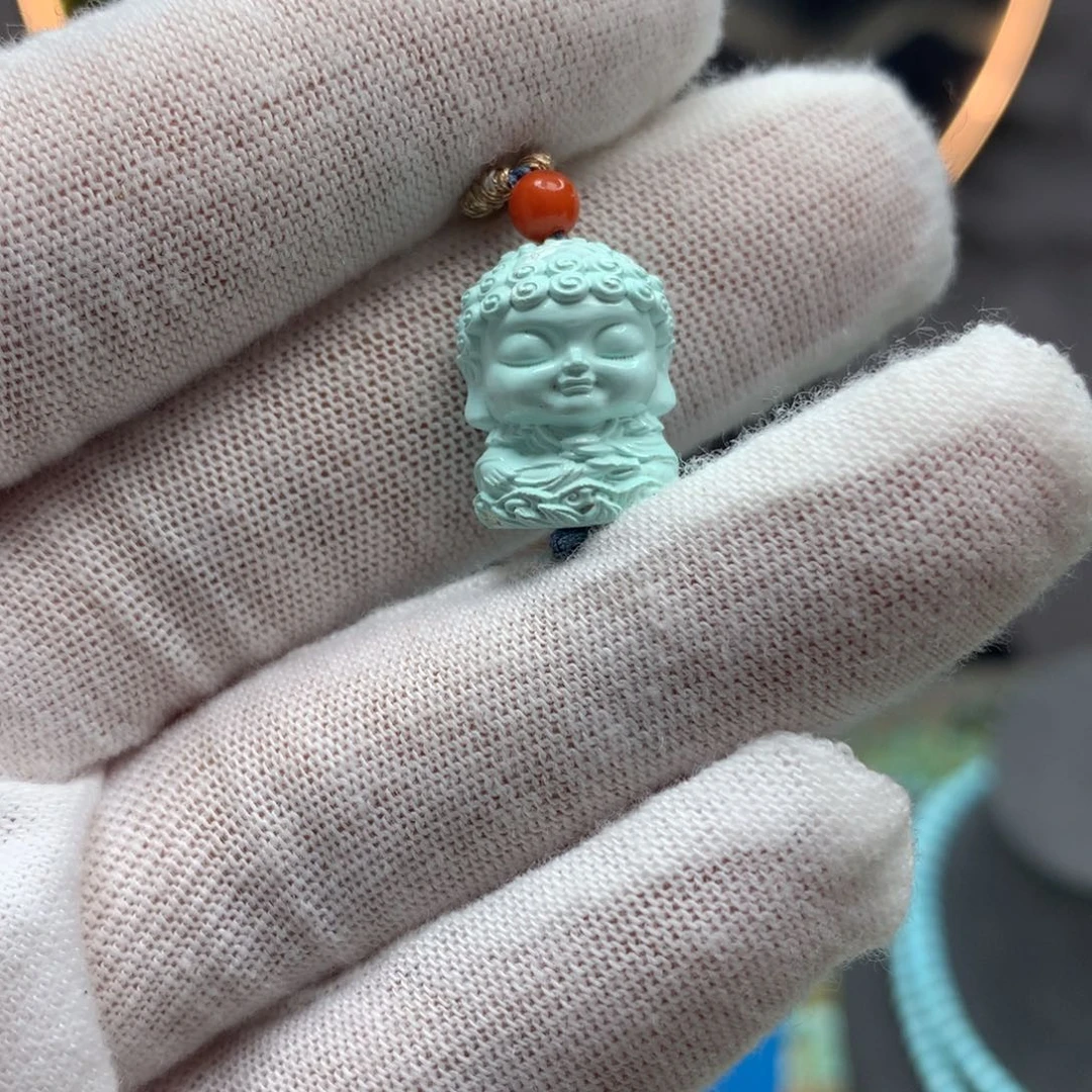 绿松石挂件未镶嵌