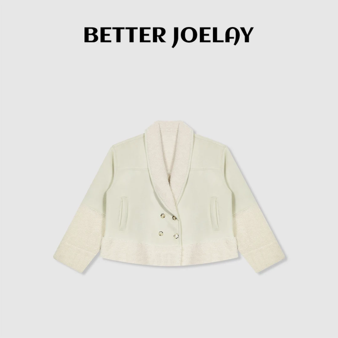 BETTER JOELY -【知名温柔】时尚外套宽松短款休闲百搭通勤风GG0345