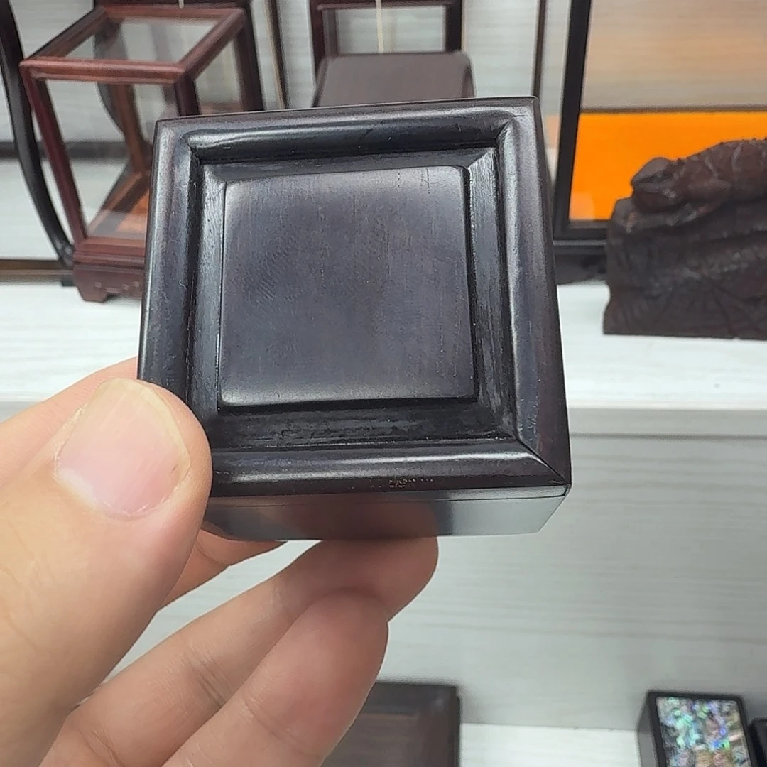 木大叶紫檀戒指盒