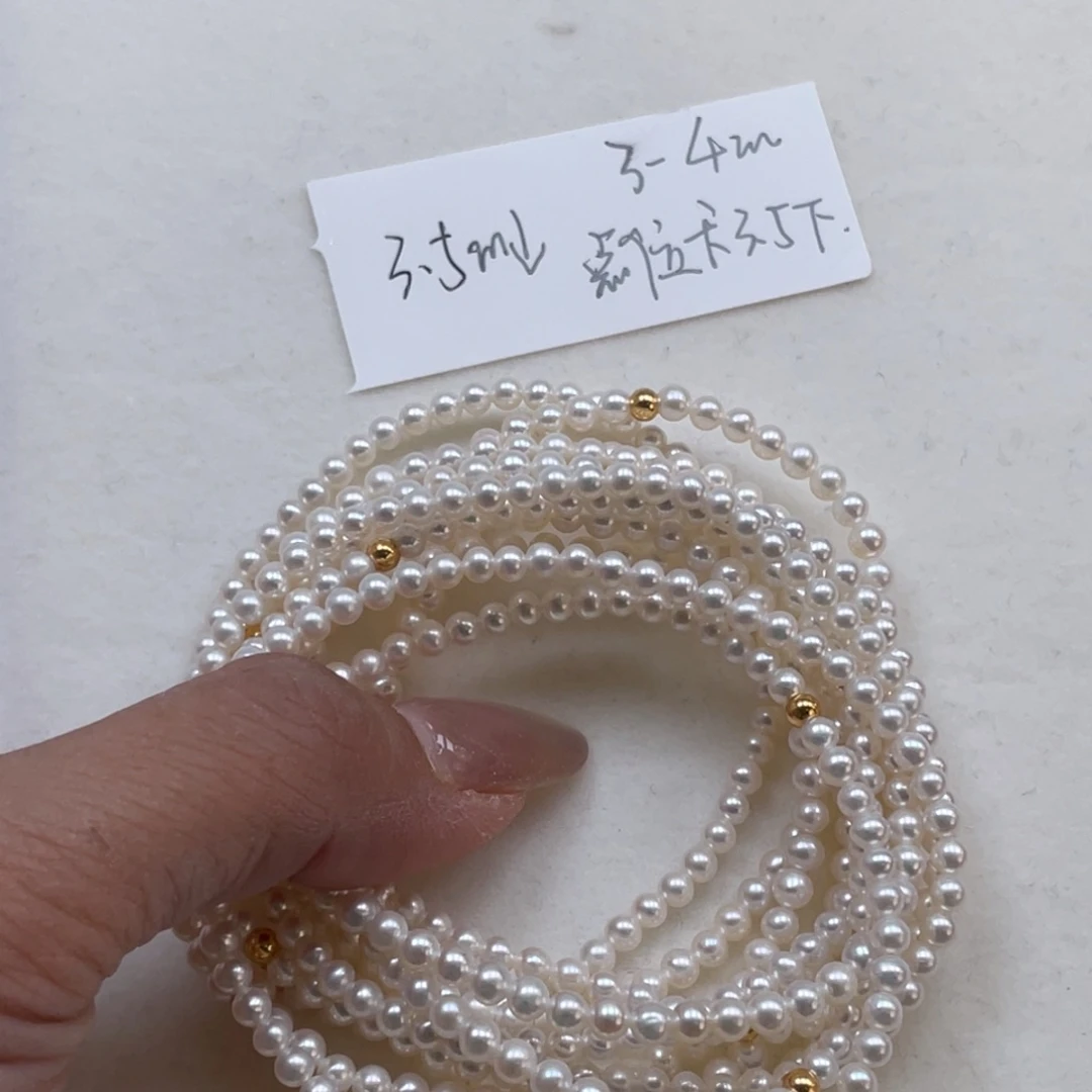 淡水珍珠手绳银S925镶嵌