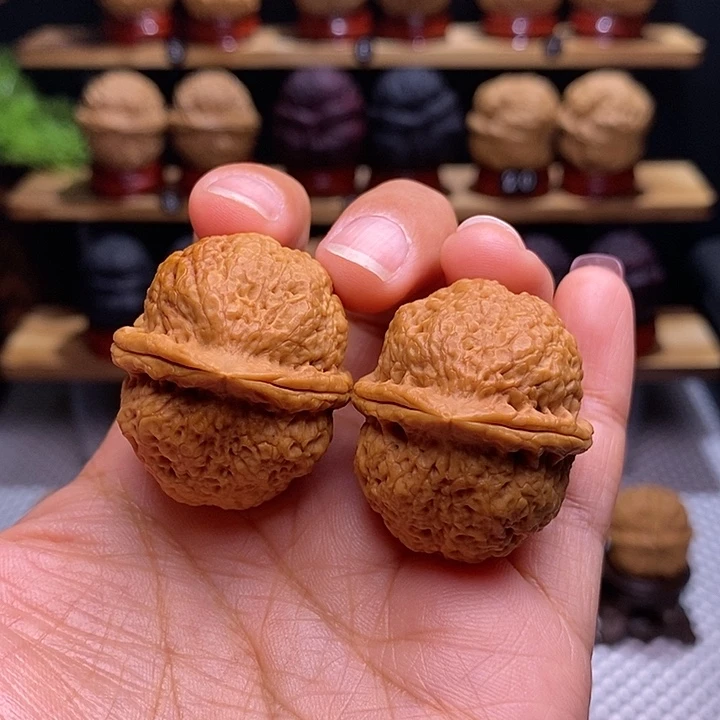 文玩核桃把件一道筋8