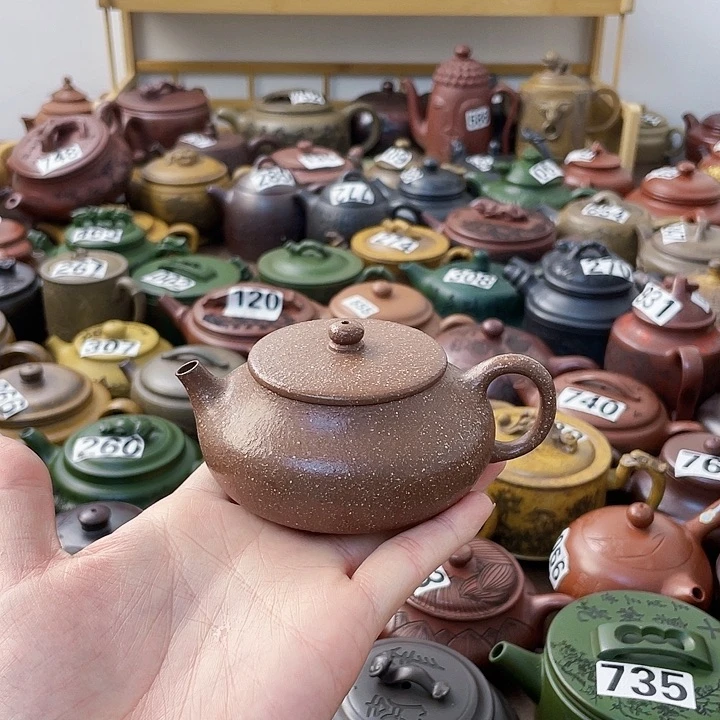 茶壶紫砂紫砂微瑕