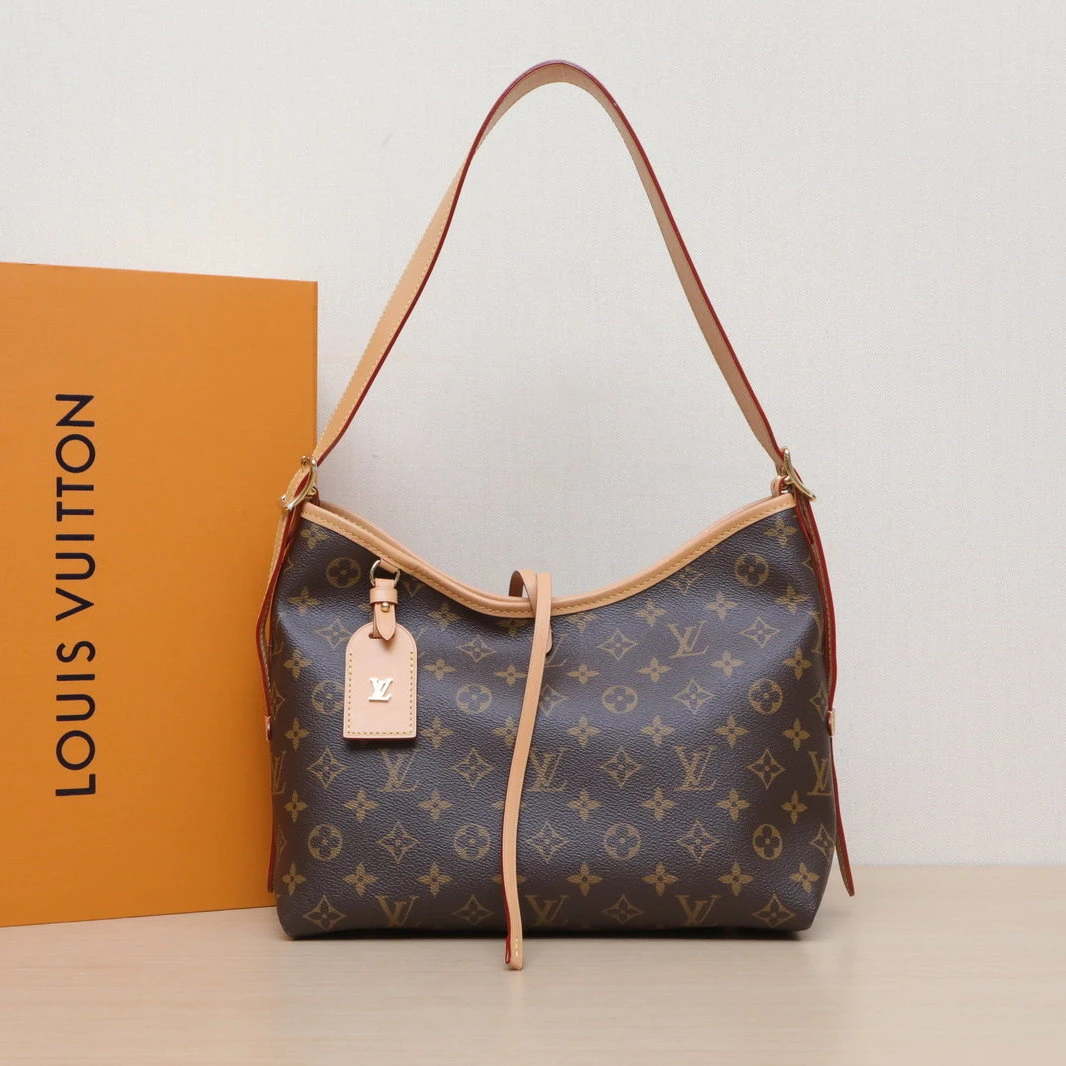 95新 LouisVuitton/路易威登 【娇】CARRYALL29老花PVC芯片 296982