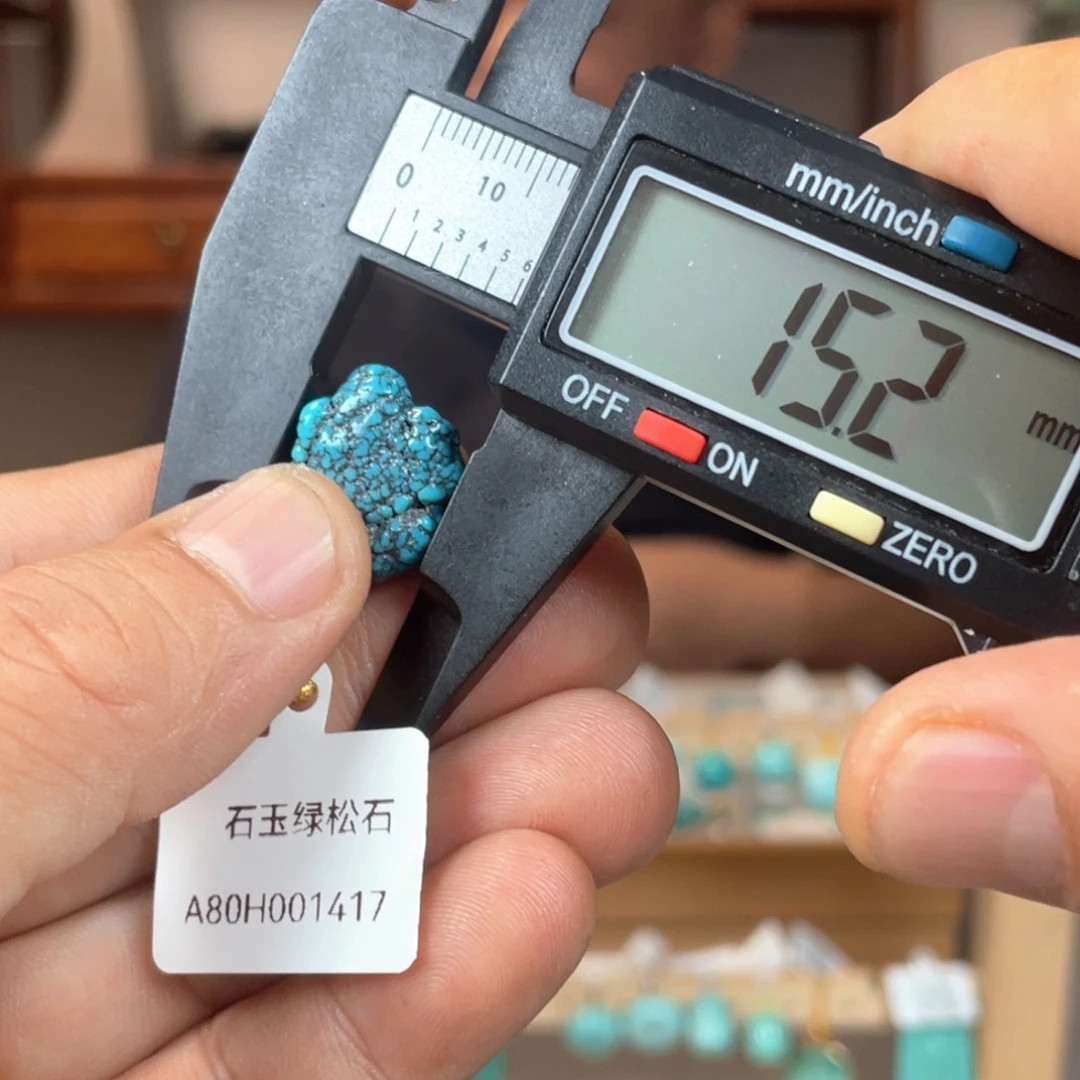 绿松石未镶嵌颈饰