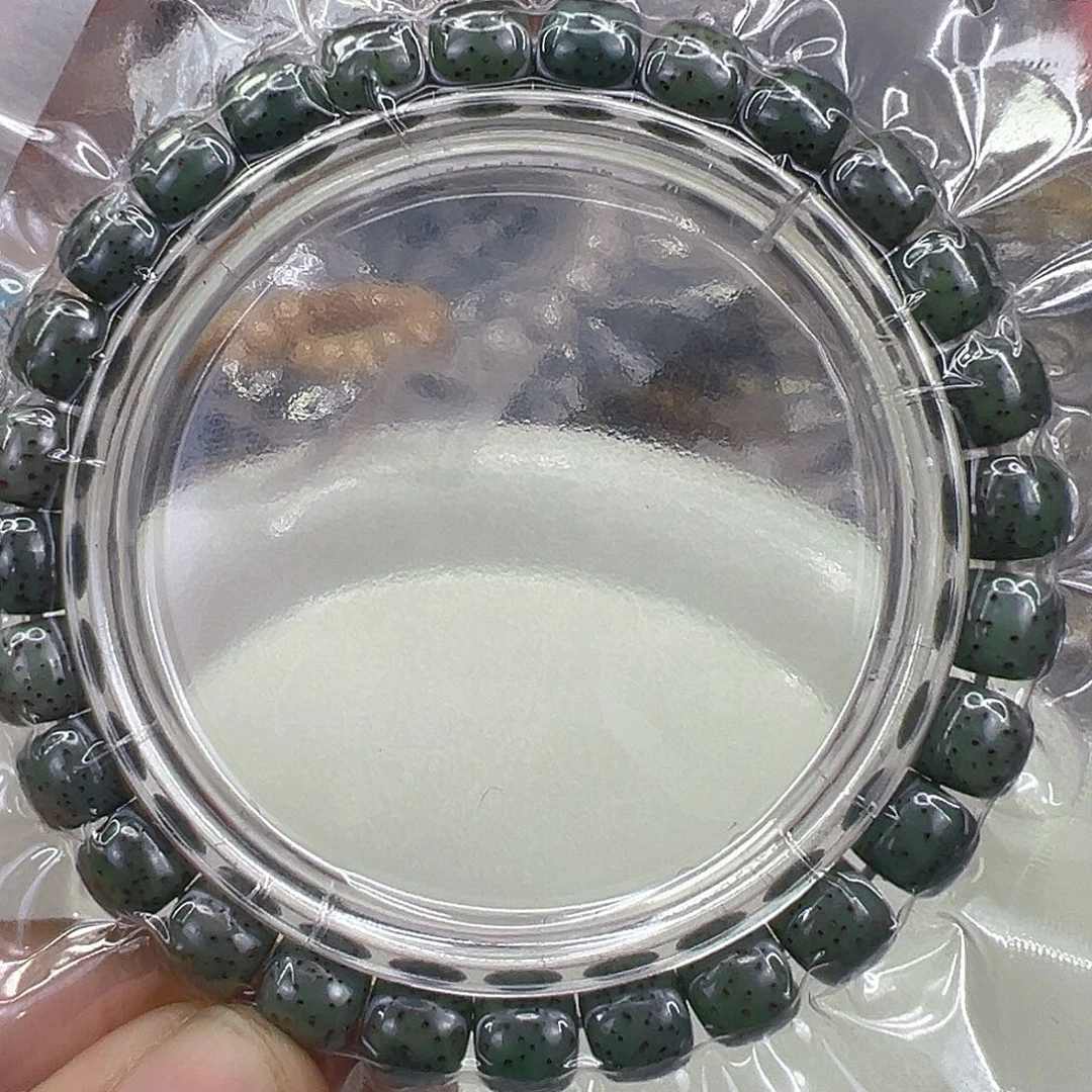 手串星月菩提77殿堂河豚星月菩提单圈8左右