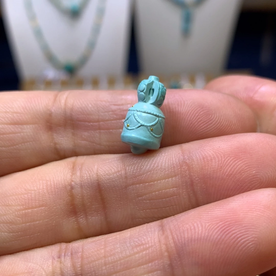 绿松石未镶嵌配饰