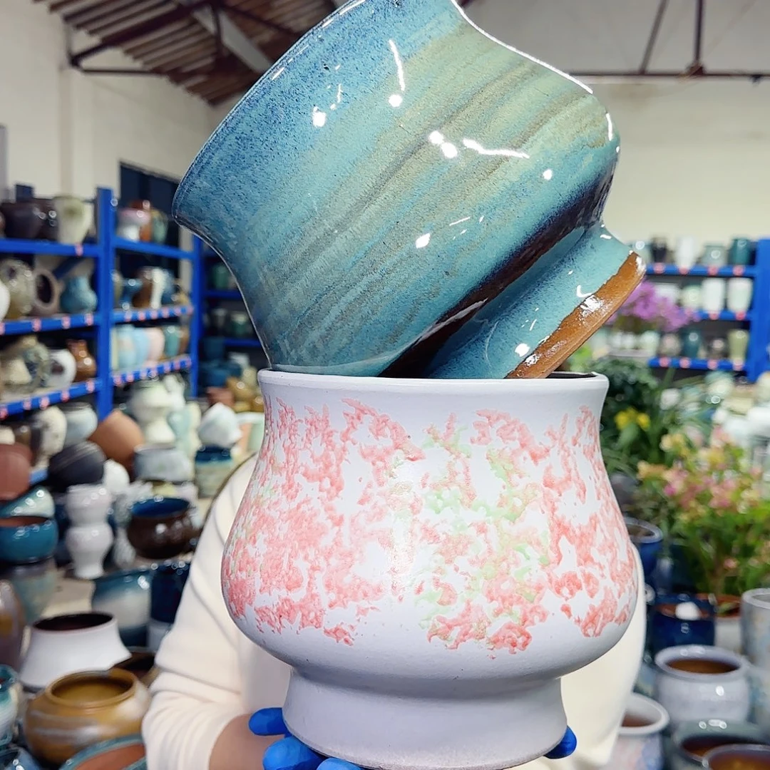 花盆紫砂高20口19