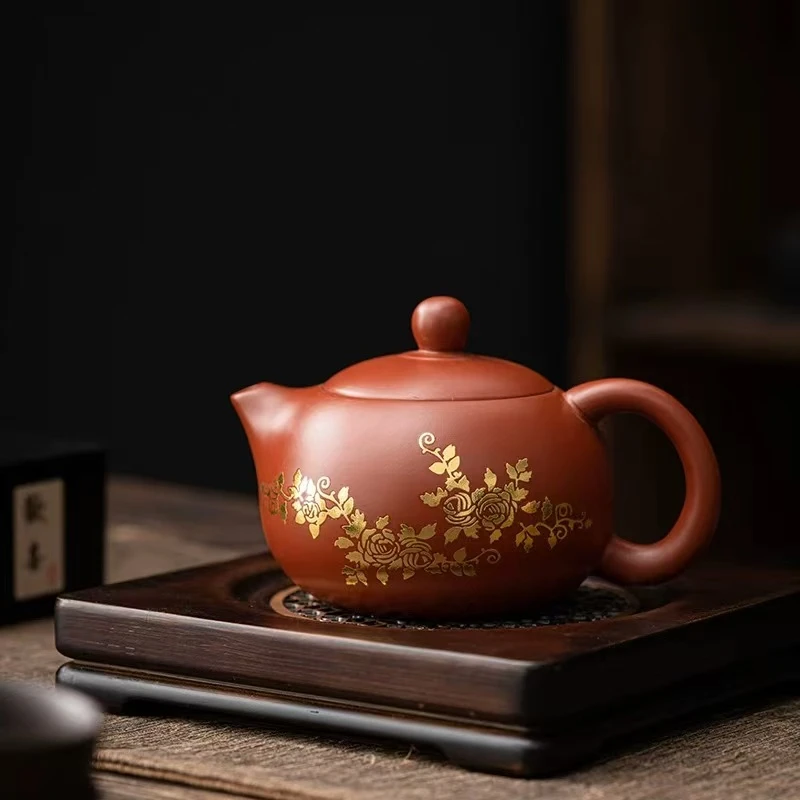 X799-郑子松-贴花紫砂西施壶