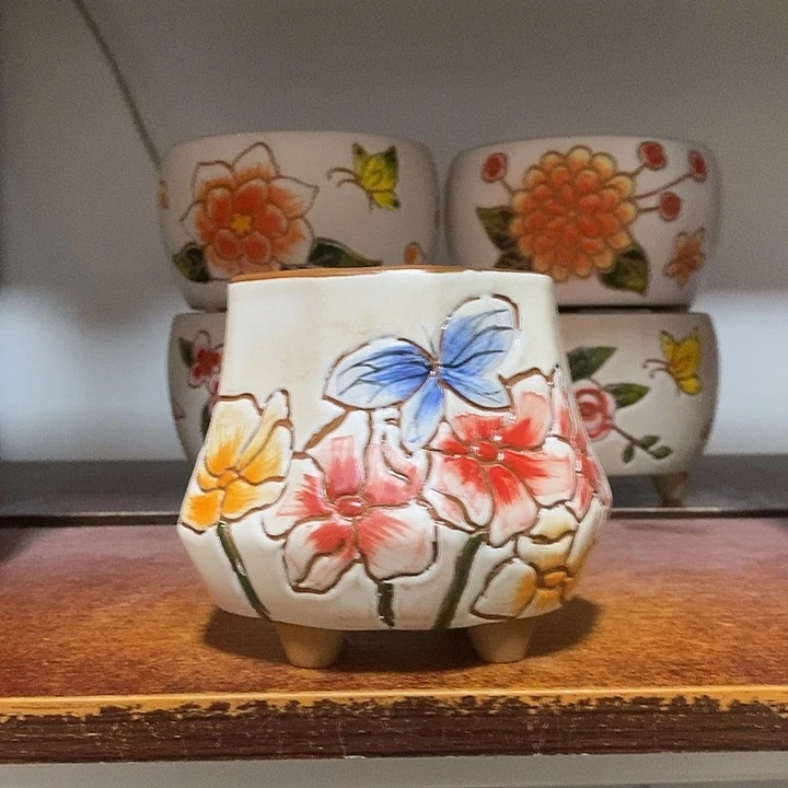 韩式多肉植物花盆