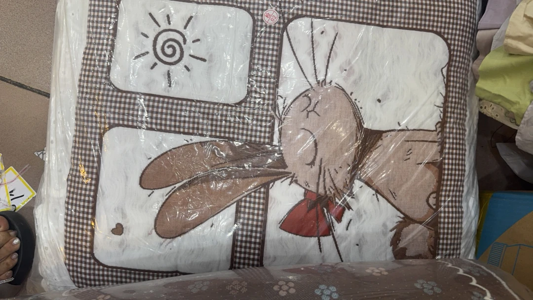 枕巾         长耳兔