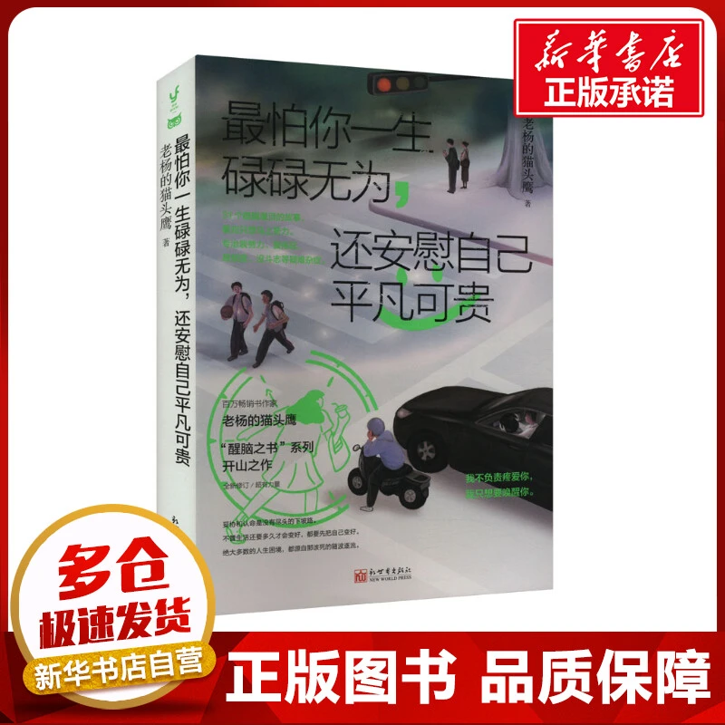 怕你一生碌碌无为,还安慰自己平凡可贵 老杨的猫头鹰 著 励志经管