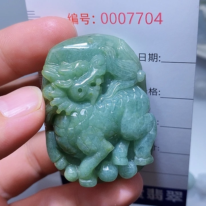 翡翠颈饰未镶嵌一
