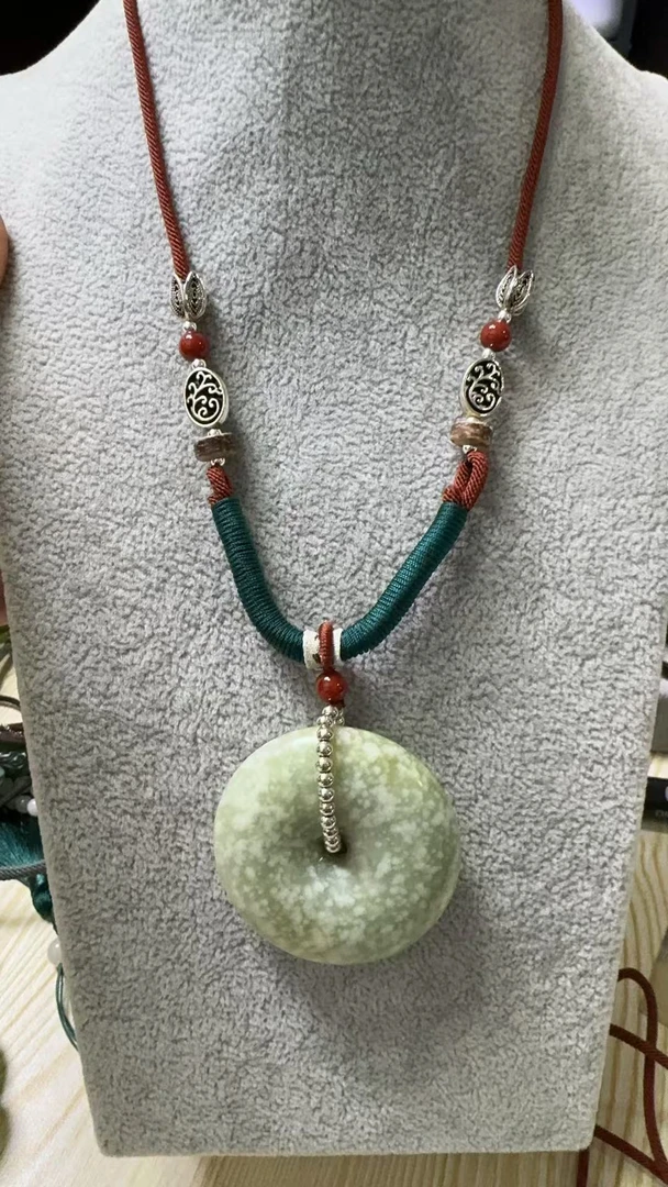 小瑜甄选【开年福利】雪饼款大平安扣D013