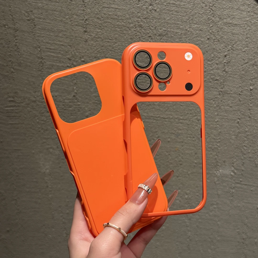 飞虎胜磨砂秒变17大视窗适用苹果17promax手机壳iPhone16二合一15