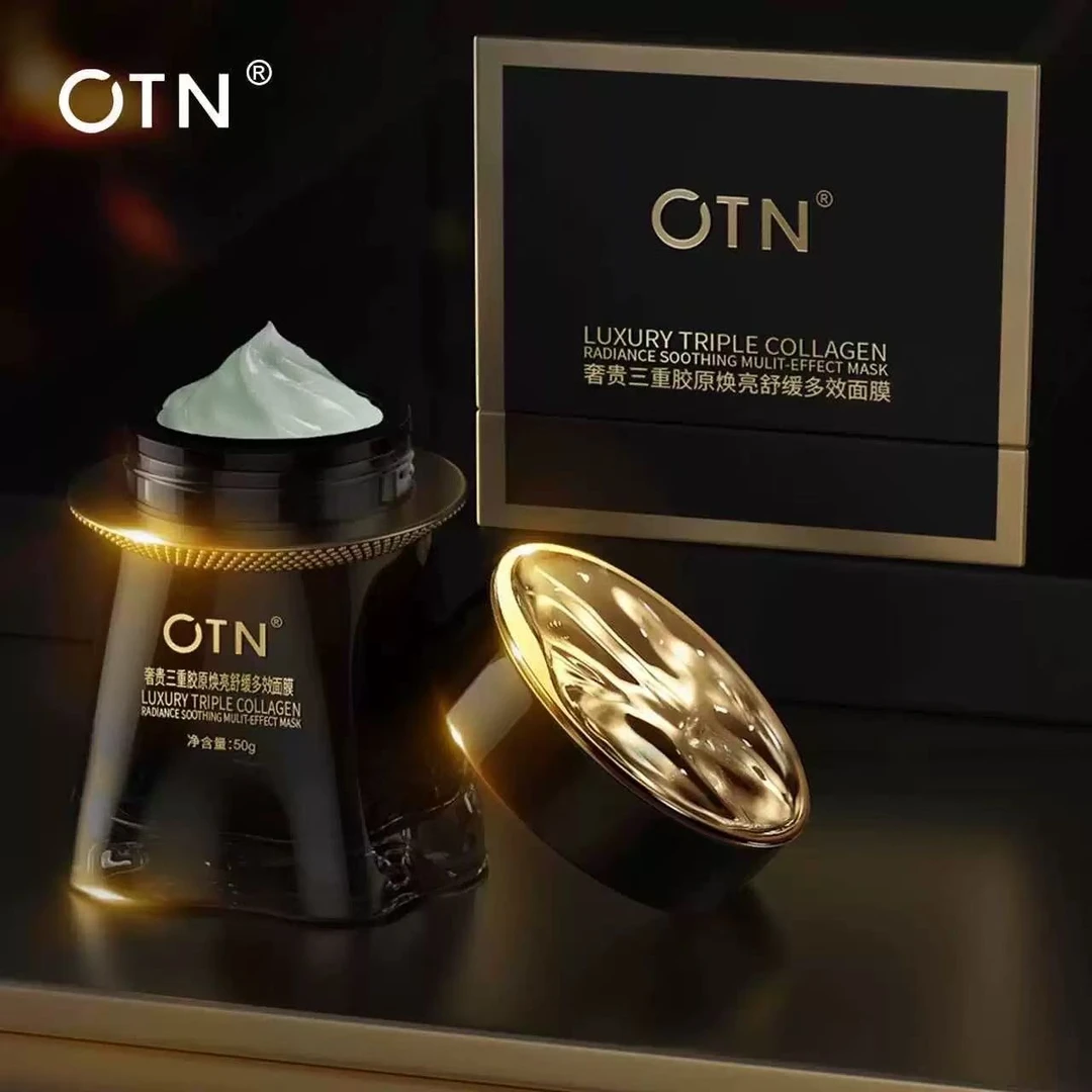 otn奢贵三重胶原焕亮舒缓多效面膜