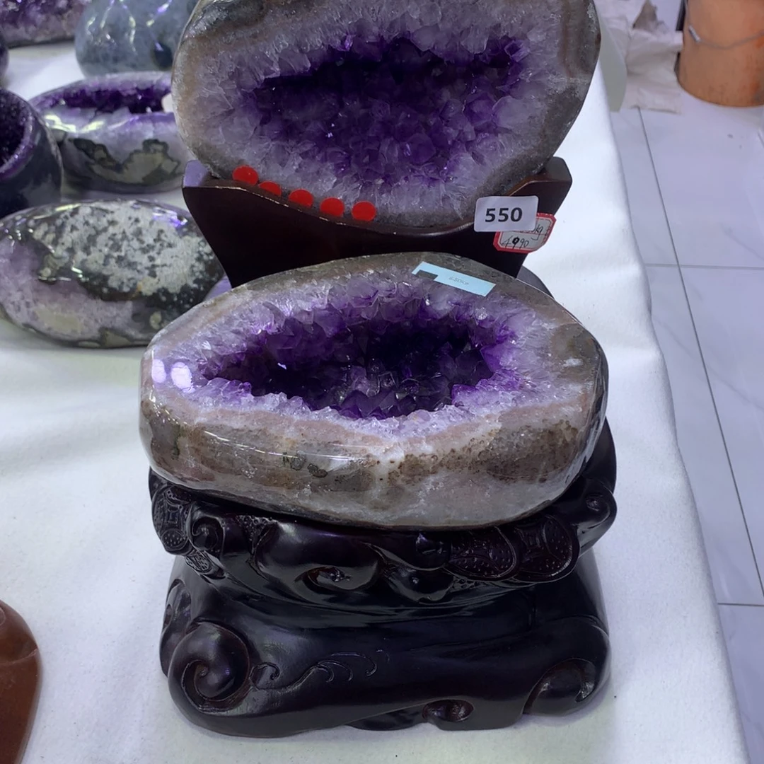 紫晶大型摆件（非配饰）未镶嵌