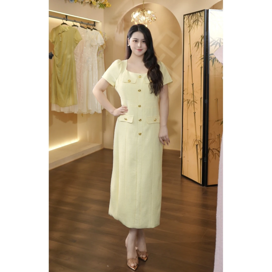 冰冰定制-100（明媚千金）连衣裙DMLL0192-X