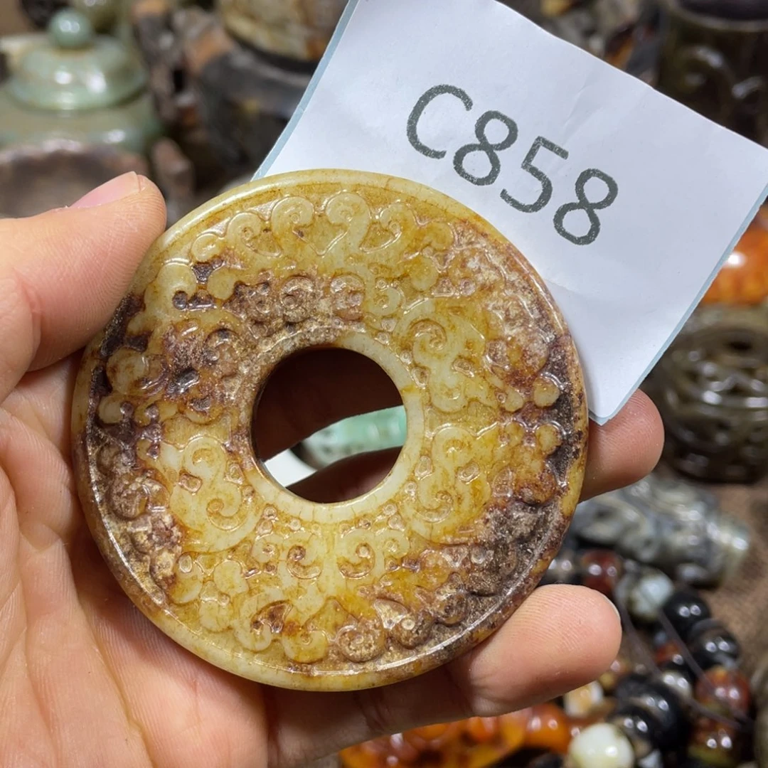 和田玉吊坠(不含链)未镶嵌