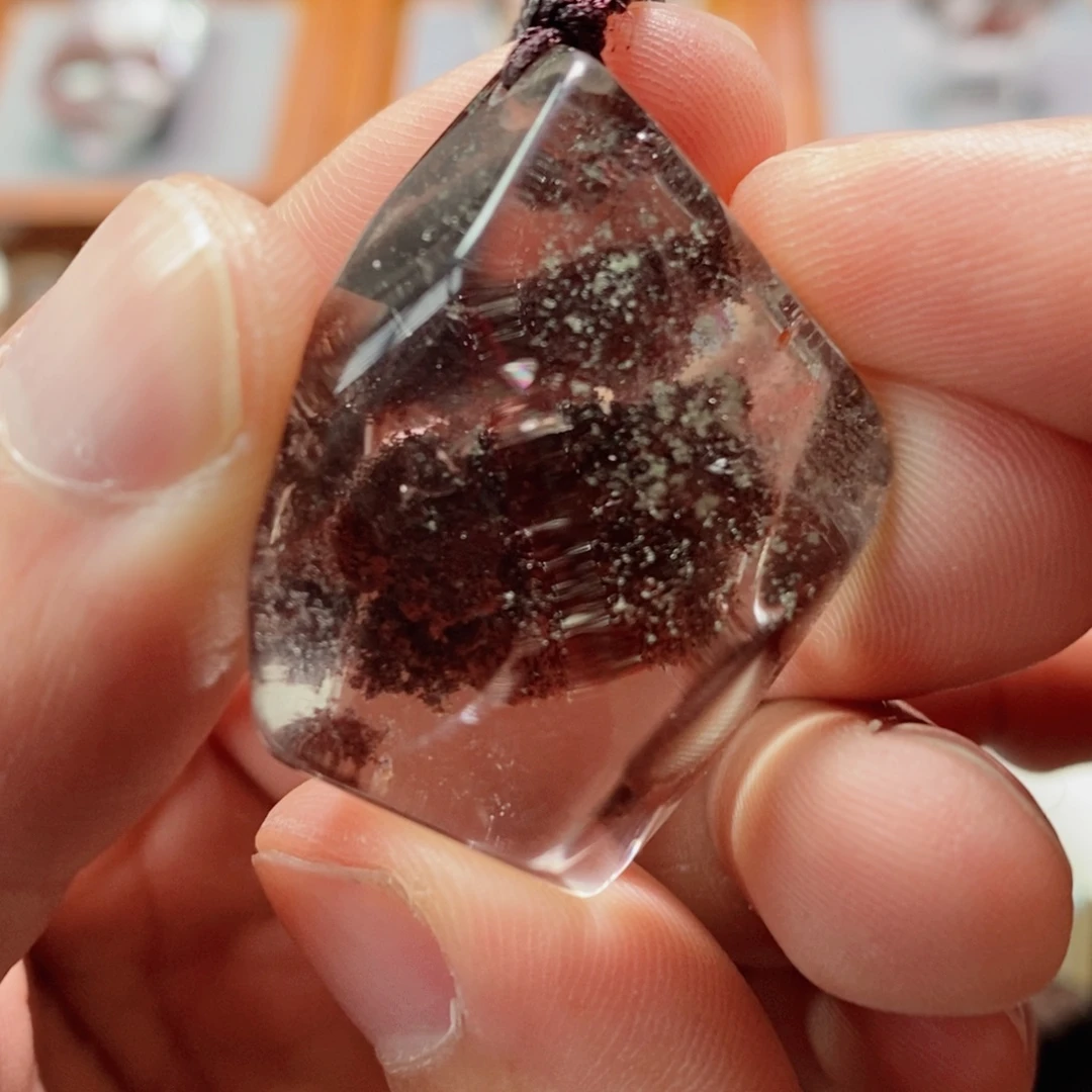 未镶嵌水晶吊坠(不含链)