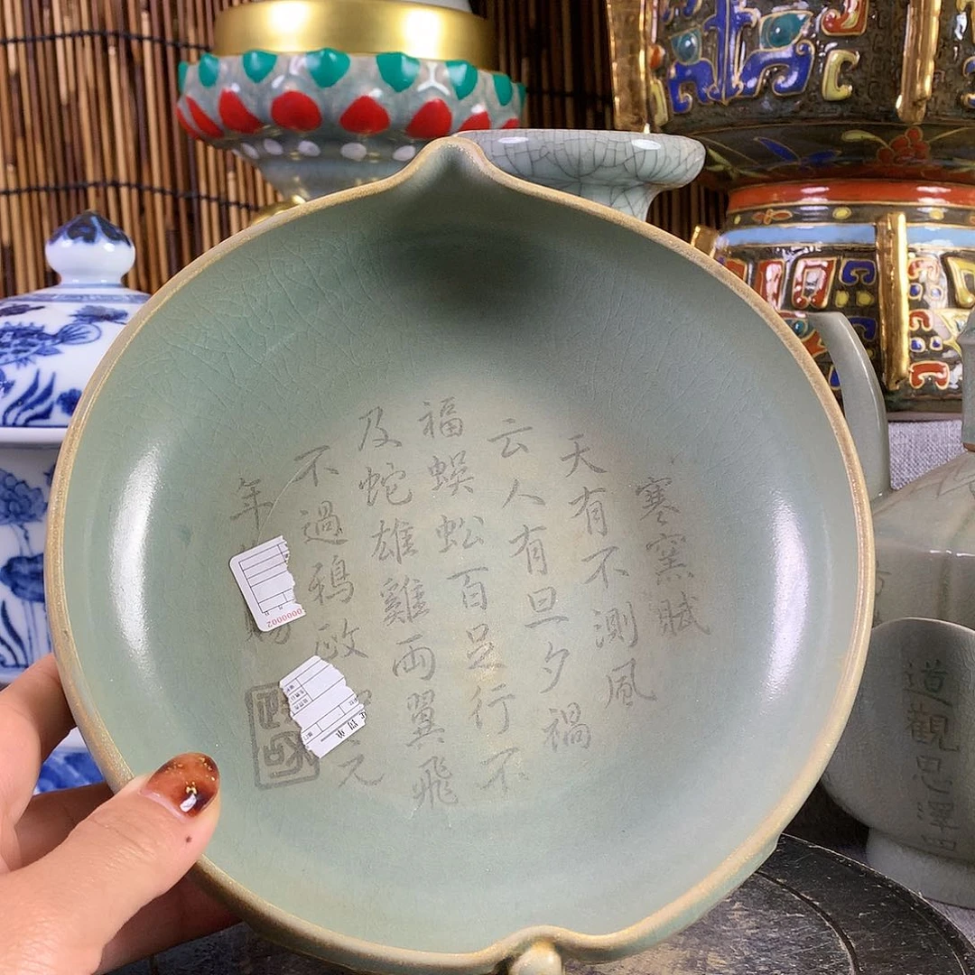 摆件瓷器真的很不错的