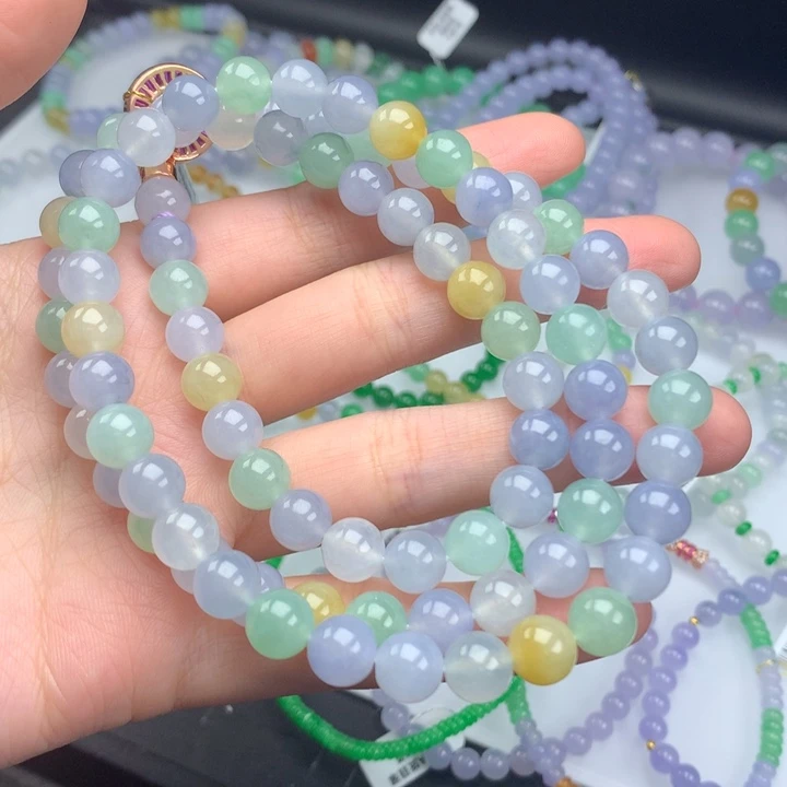 毛衣链未镶嵌翡翠