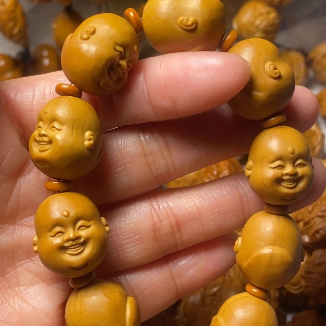 橄榄核手串/手链十分开心