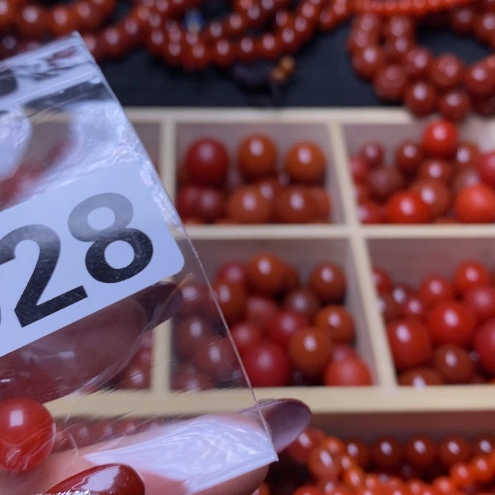 南红玛瑙手链合金宁