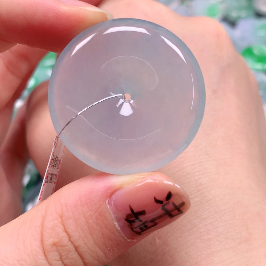 颈饰未镶嵌翡翠天然翡翠