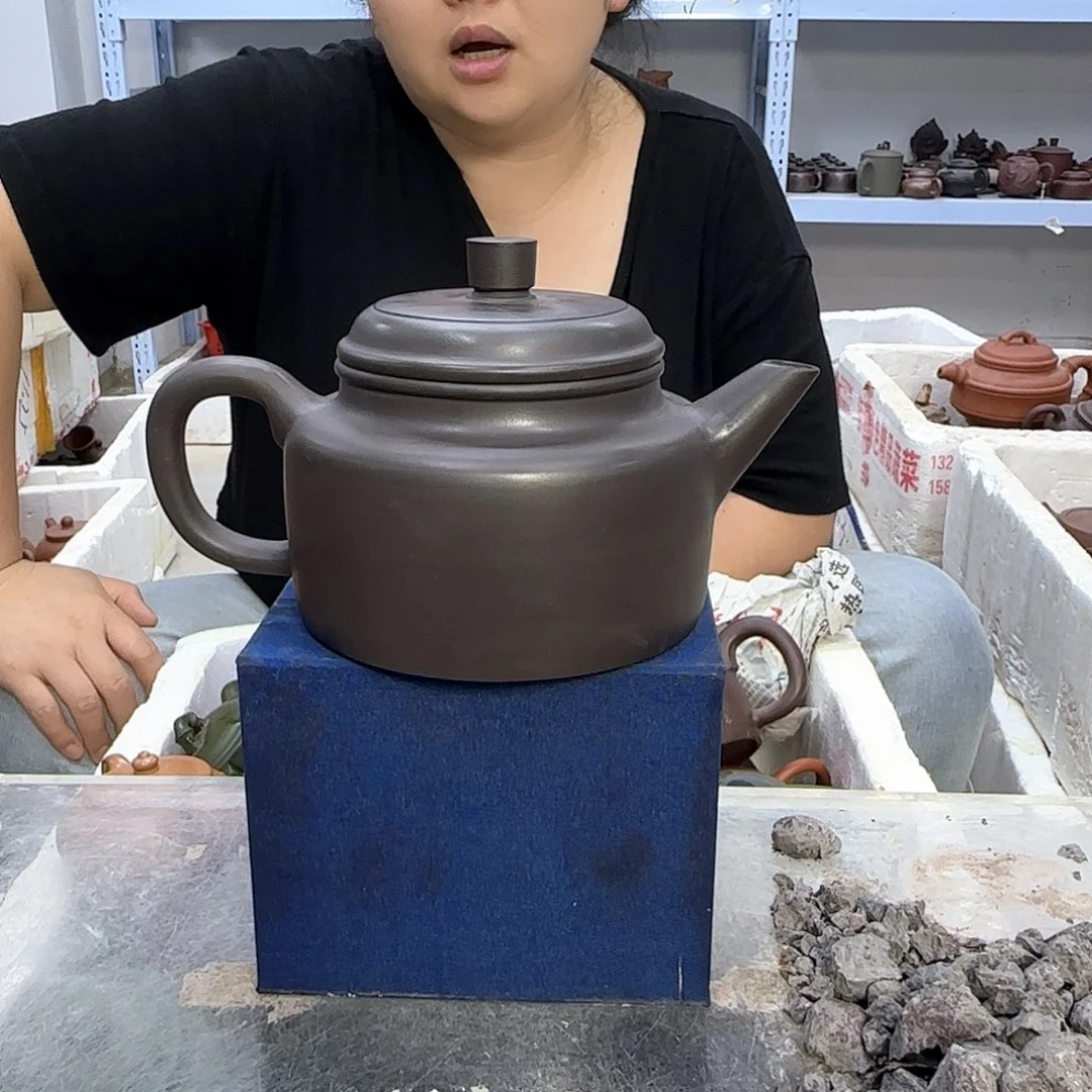茶壶紫砂宜兴紫砂壶瑕疵