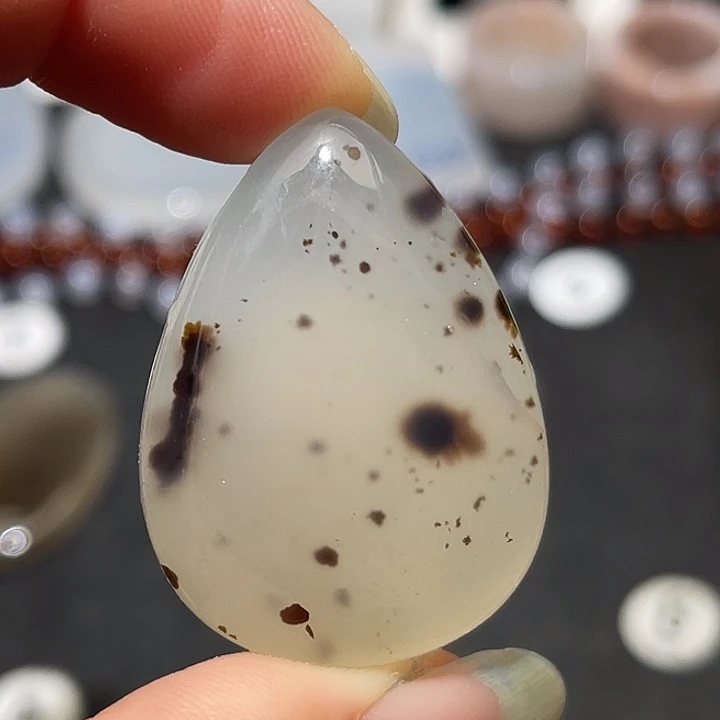 玛瑙/玉髓未镶嵌吊坠(不含链)