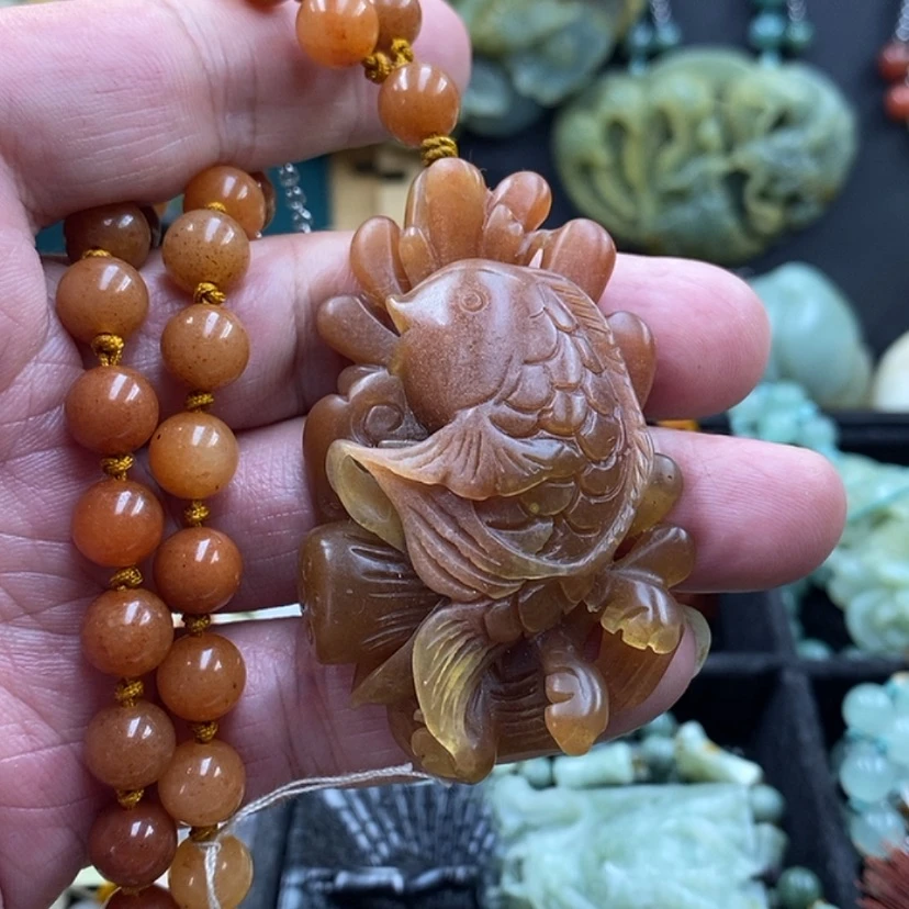 【闪购商品】未镶嵌蛇纹石玉吊坠