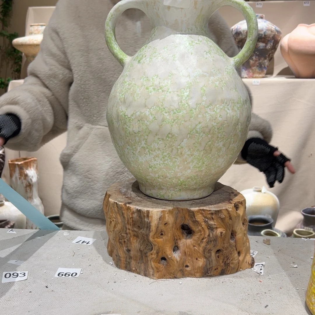 景德镇高温陶瓷987华庭街上釉色彩