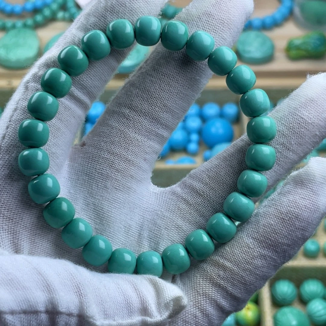 老***豹非金属湖北特色老邢手串卡8mm