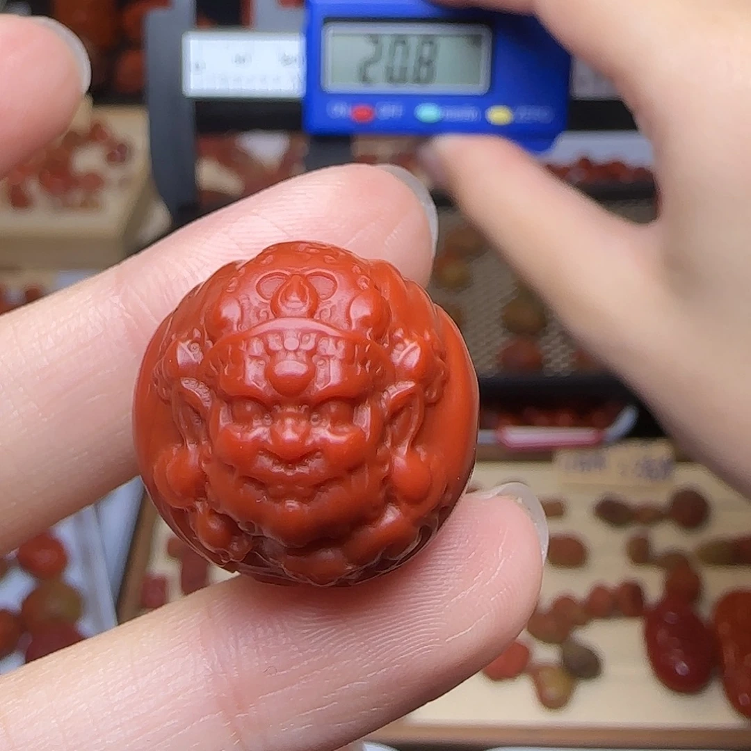 华***》南红玛瑙未镶嵌吊坠(不含链)