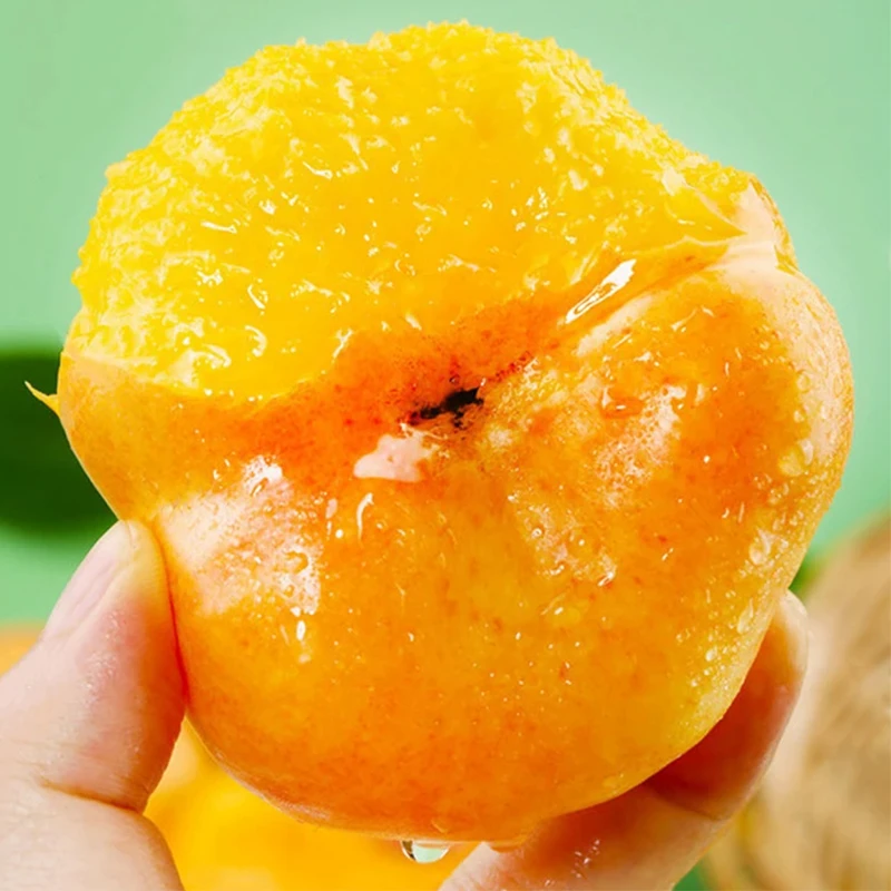 【米阳甜源】山东彩虹油蟠桃2/3/4斤