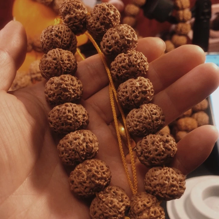 金刚菩提手串双龙蜂窝梅花