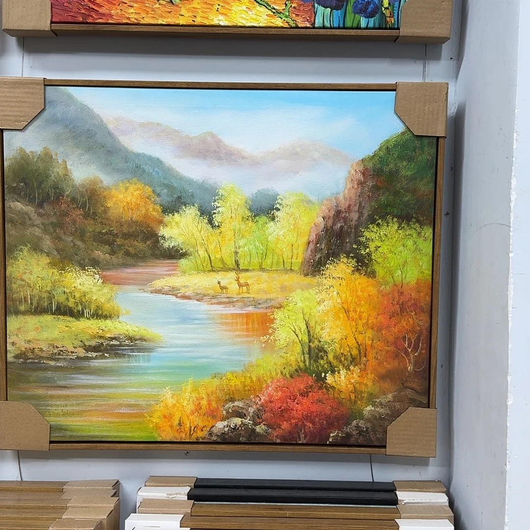 油画5060油画作品展作品展作品集展