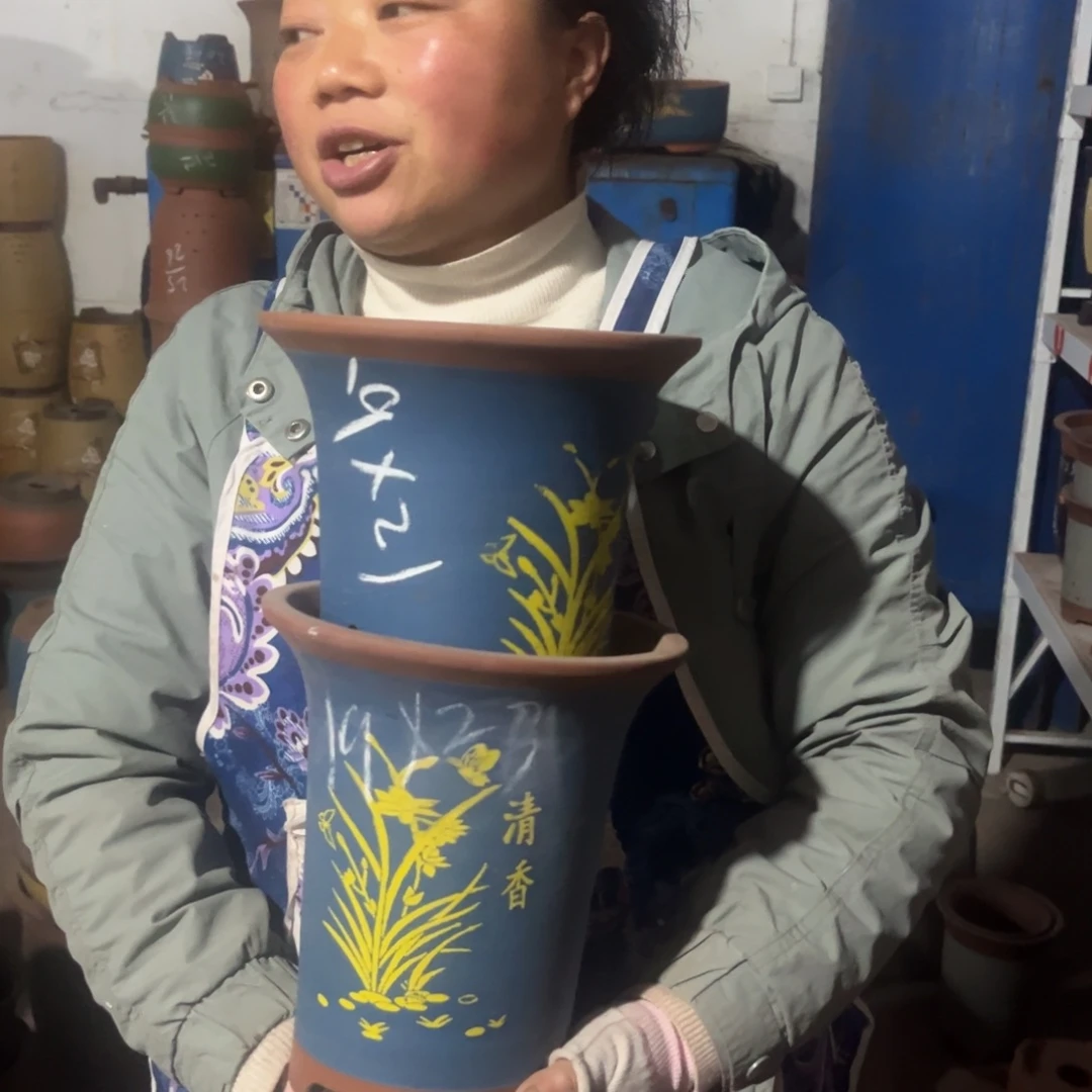 紫泥花盆紫砂花盆