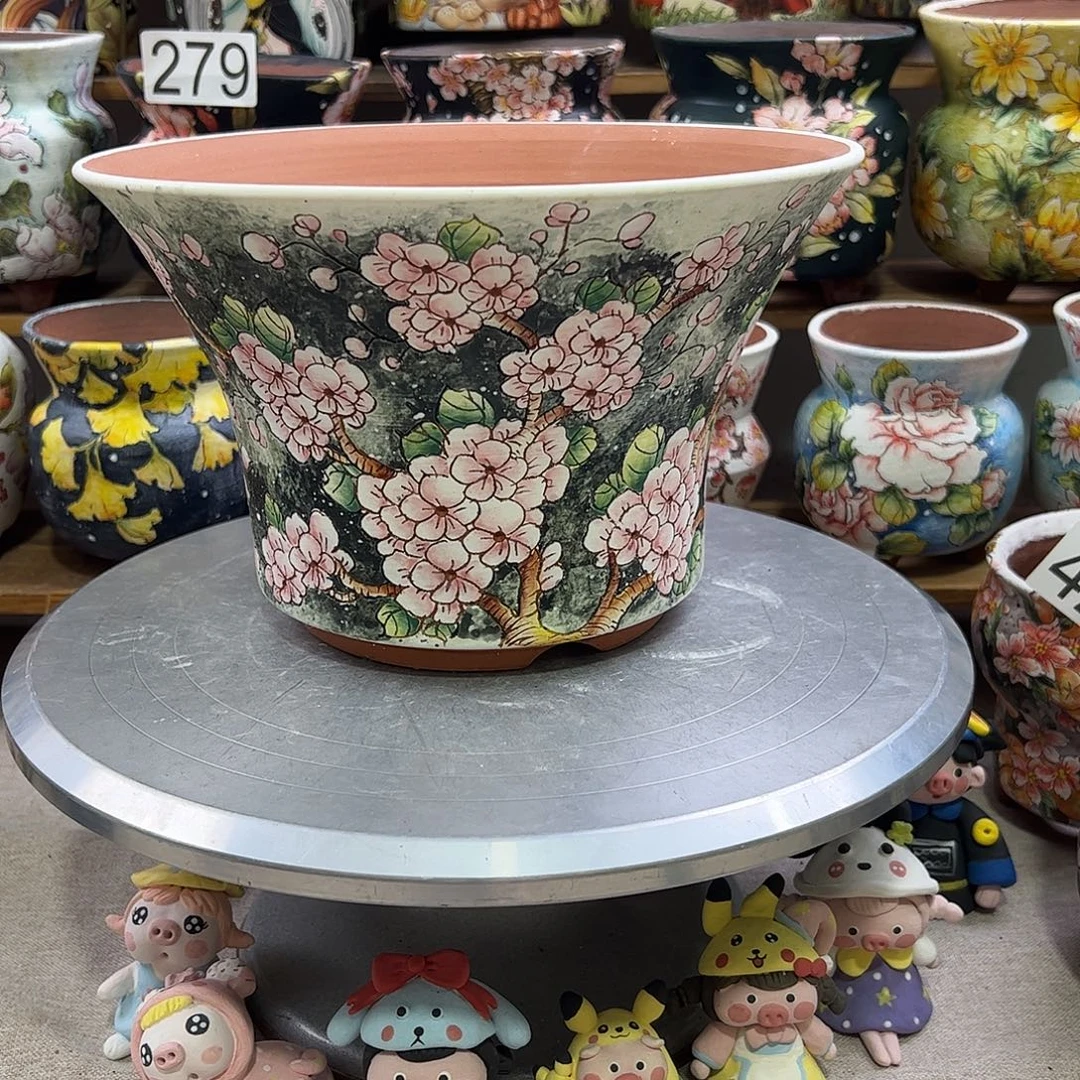 景德镇炫彩手绘口23