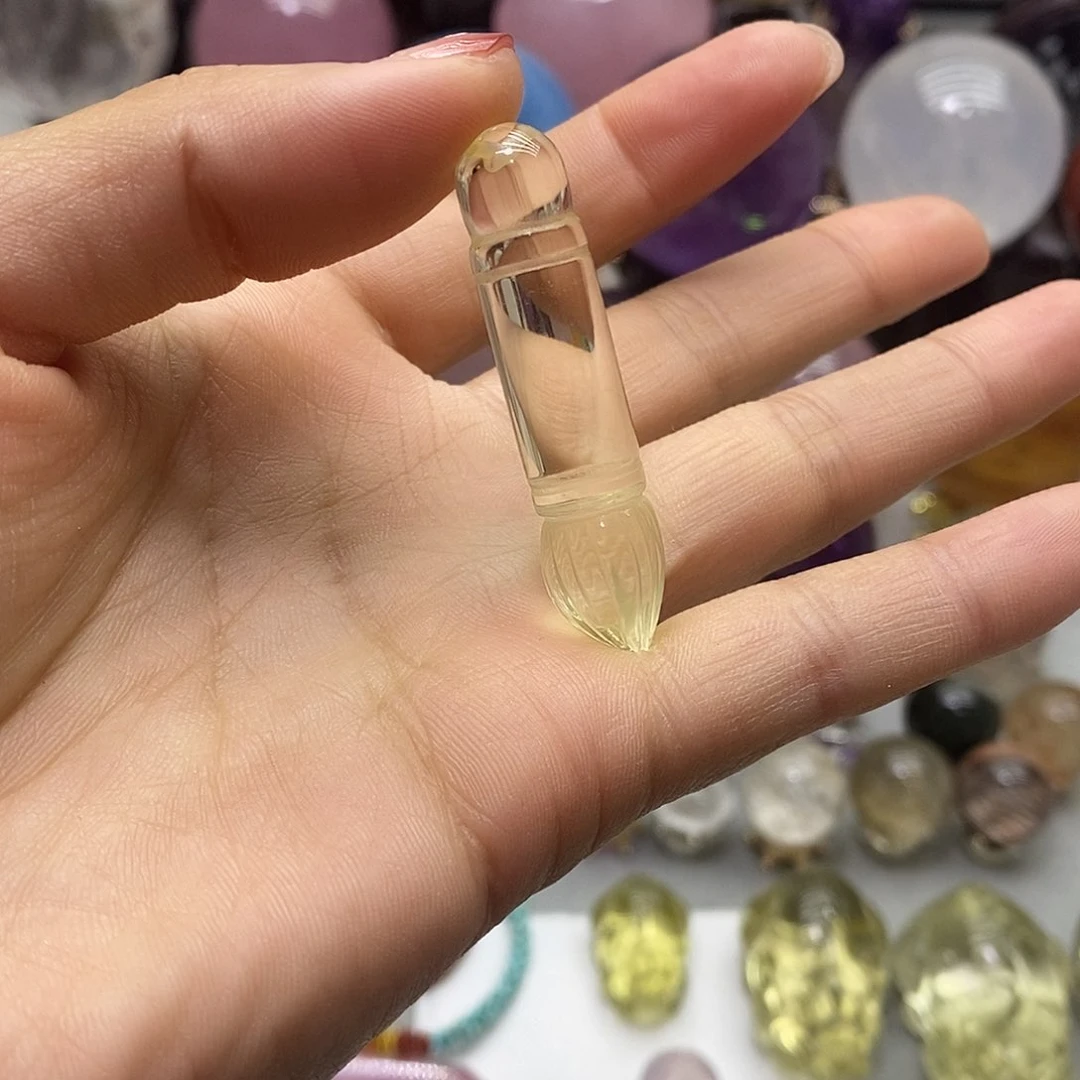 水晶摆件未镶嵌吊坠