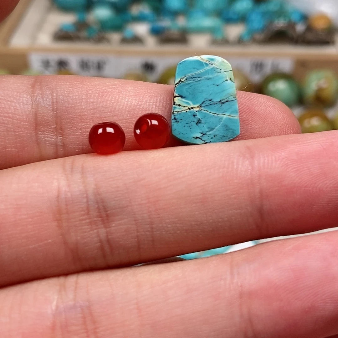 未镶嵌南红玛瑙珠宝半成品*️****