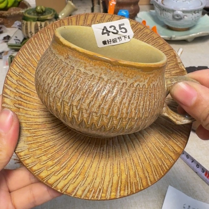 陶泥一套咖啡杯的价格