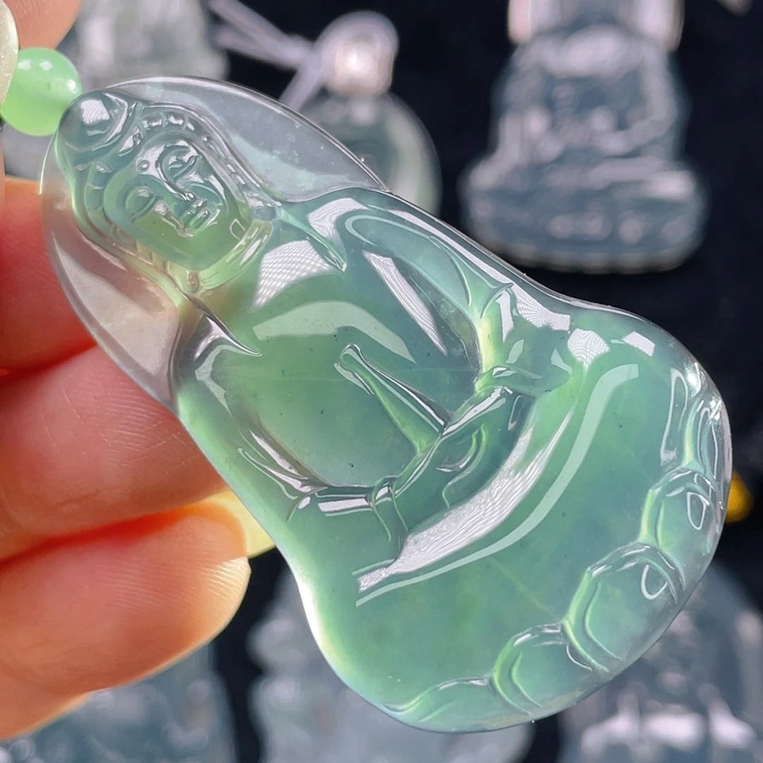 颈饰未镶嵌翡翠3，