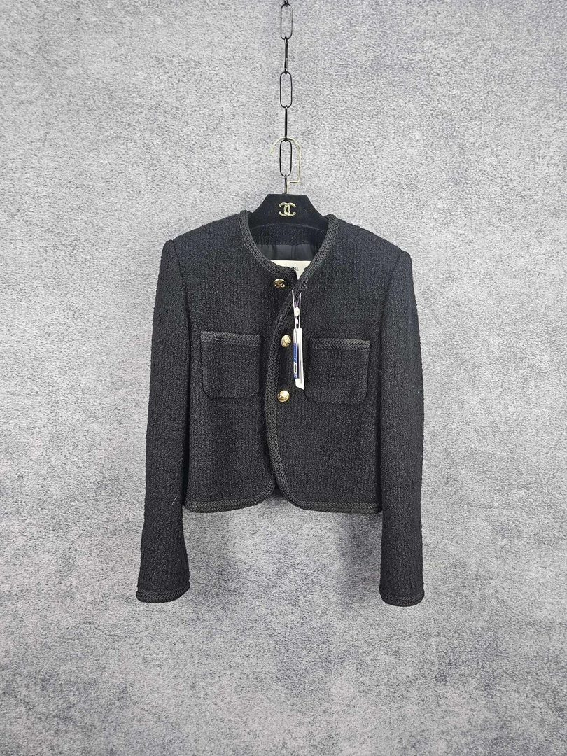 95新 Celine/思琳 Tsan0096/CELINE/瑟琳/经典短款大衣/尺码38